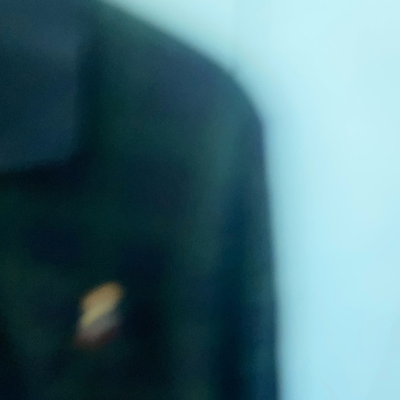 NWT men’s vintage Ralph Lauren long sleeve plaid polo shirt with Teddy bear logo - Picture 5 of 7